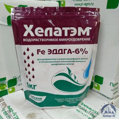Удобрение ХЕЛАТЭМ Fe 6 Fe EDDHA (ЭДДГА) 6 % купить в Архангельске